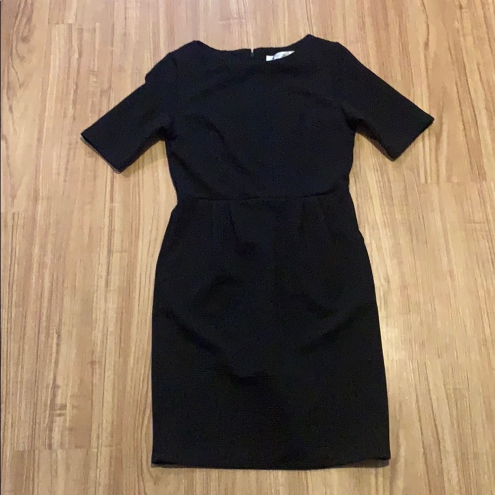 Black wear to work dress